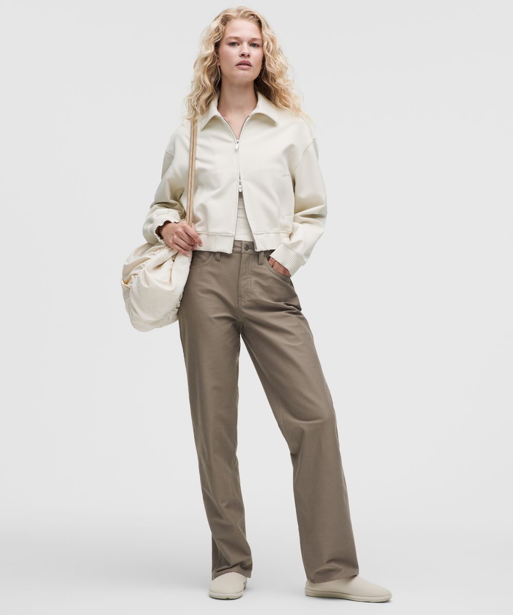 Pantaloni EasyFive a vita media a taglio dritto casual Standard
