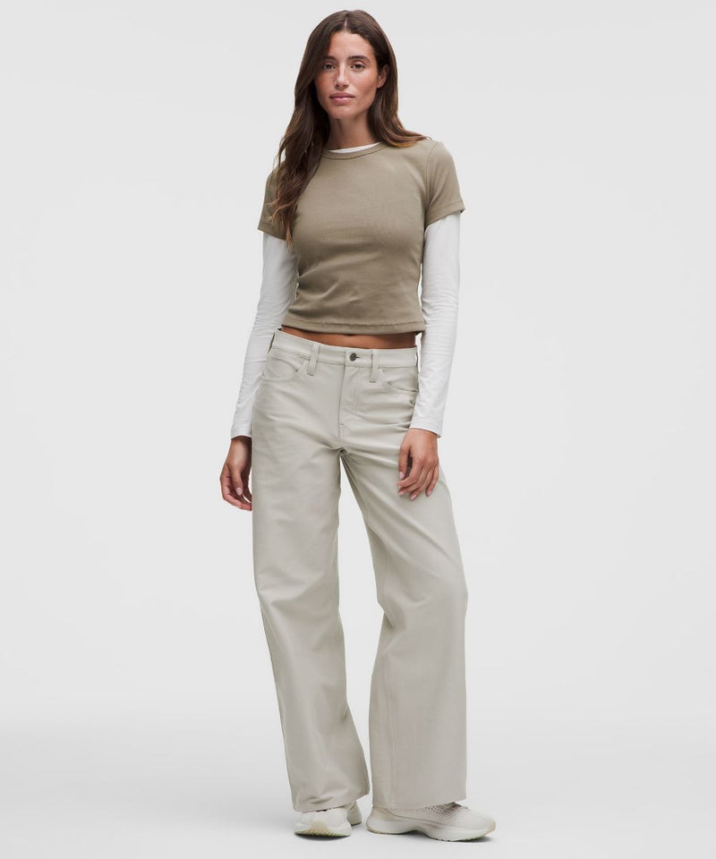Pantaloni EasyFive a vita bassa ampi classici Standard