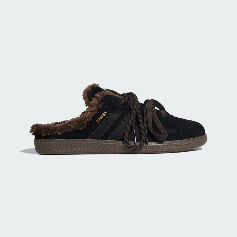 Mule Samba OG Donna – Core Black / Core Black / Dark Brown