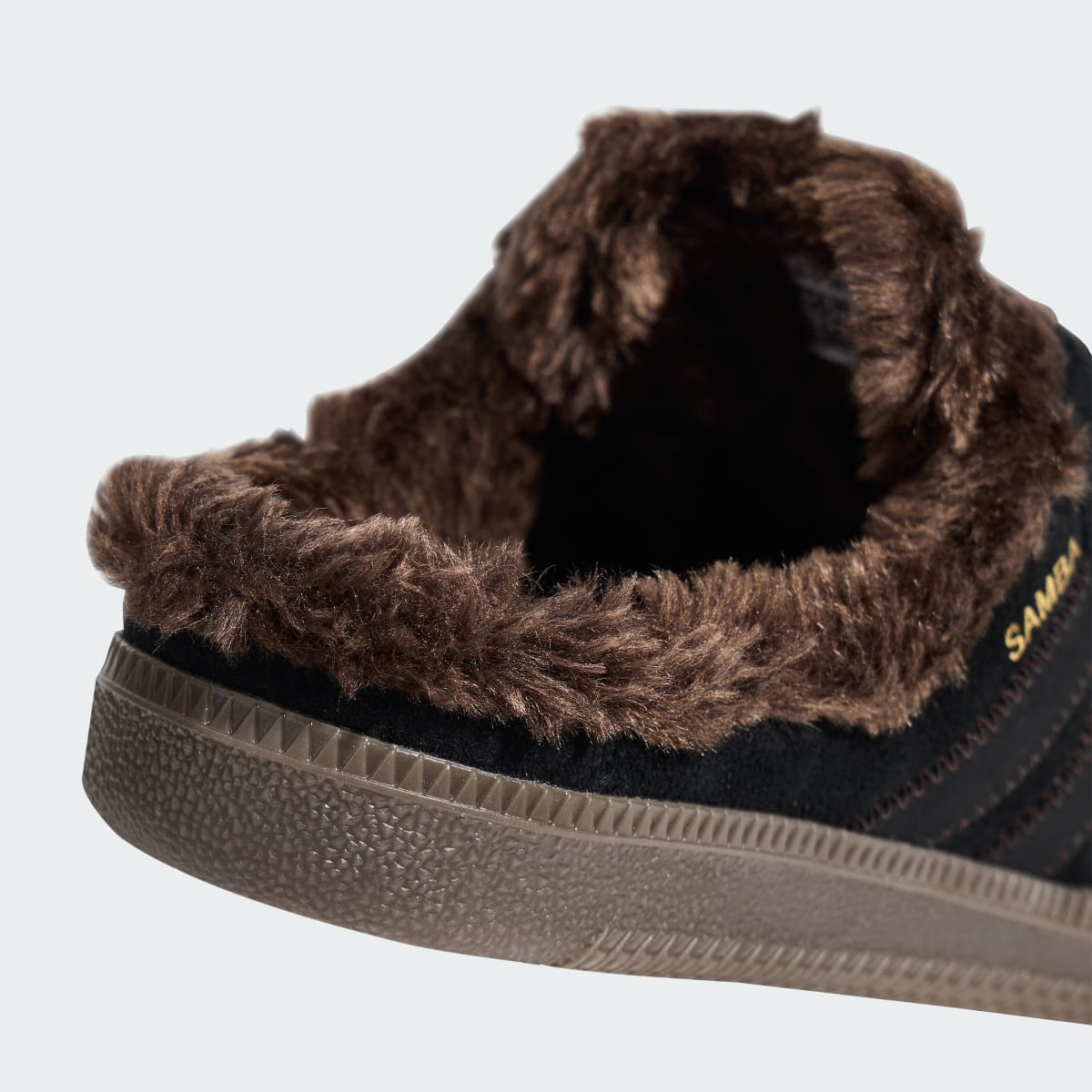 Mule Samba OG Donna – Core Black / Core Black / Dark Brown