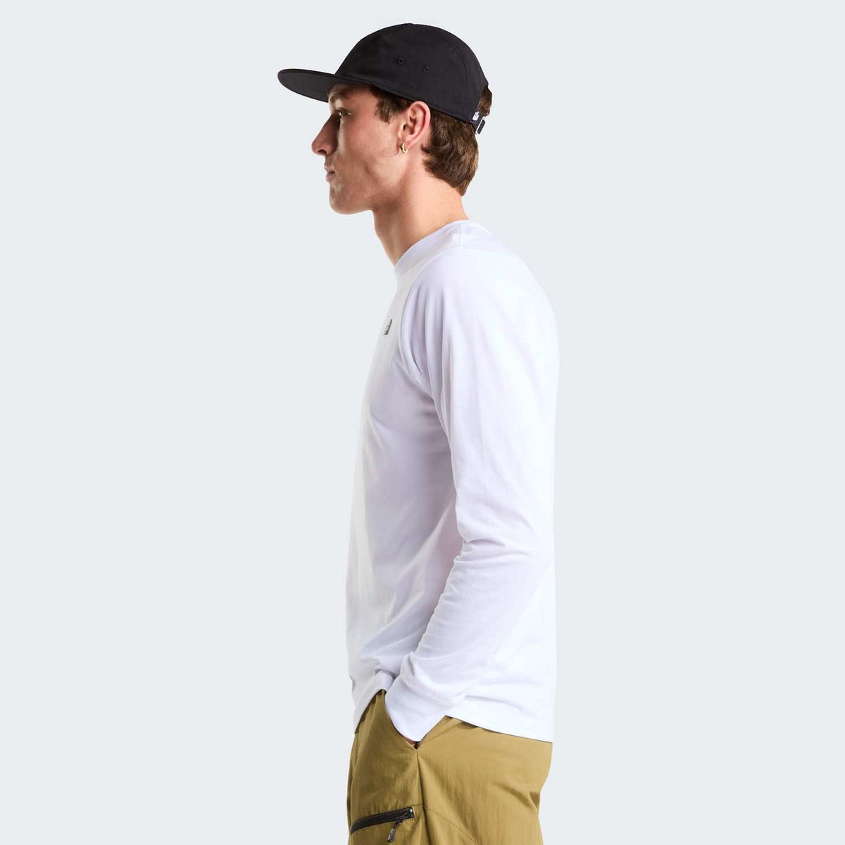 T-shirt a maniche lunghe standard Simple Dome Evolution da Uomo