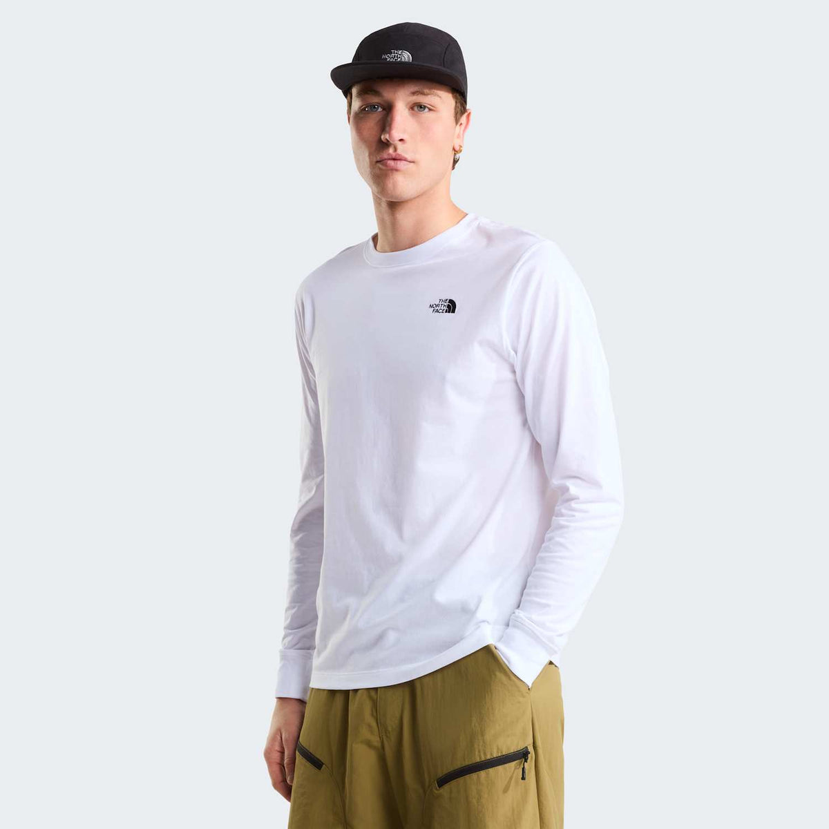 T-shirt a maniche lunghe standard Simple Dome Evolution da Uomo