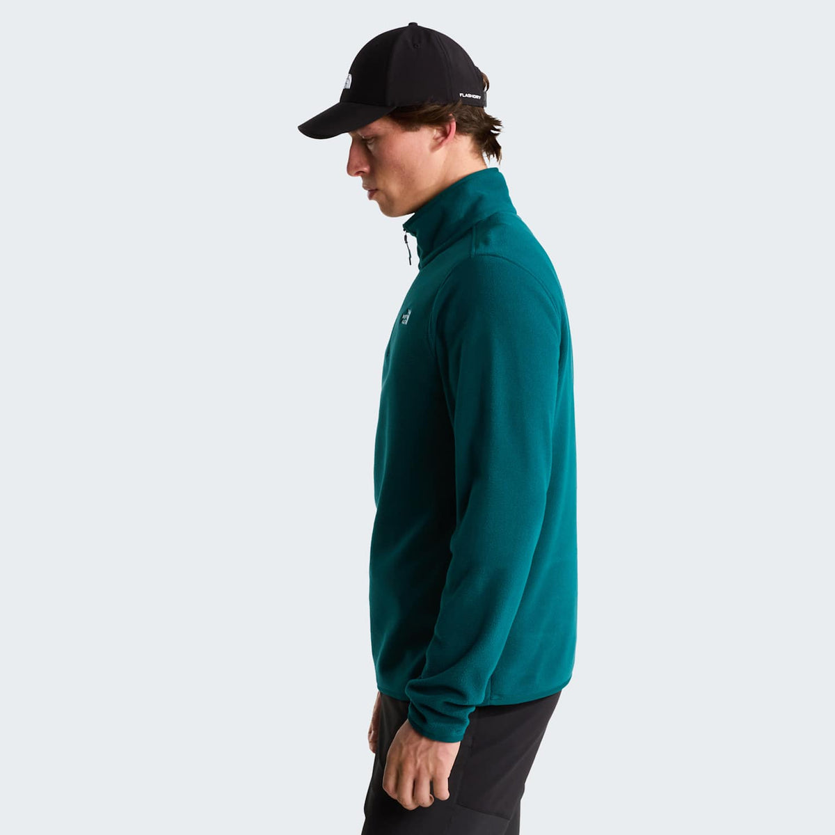 Pile con collo zip Glacier da uomo