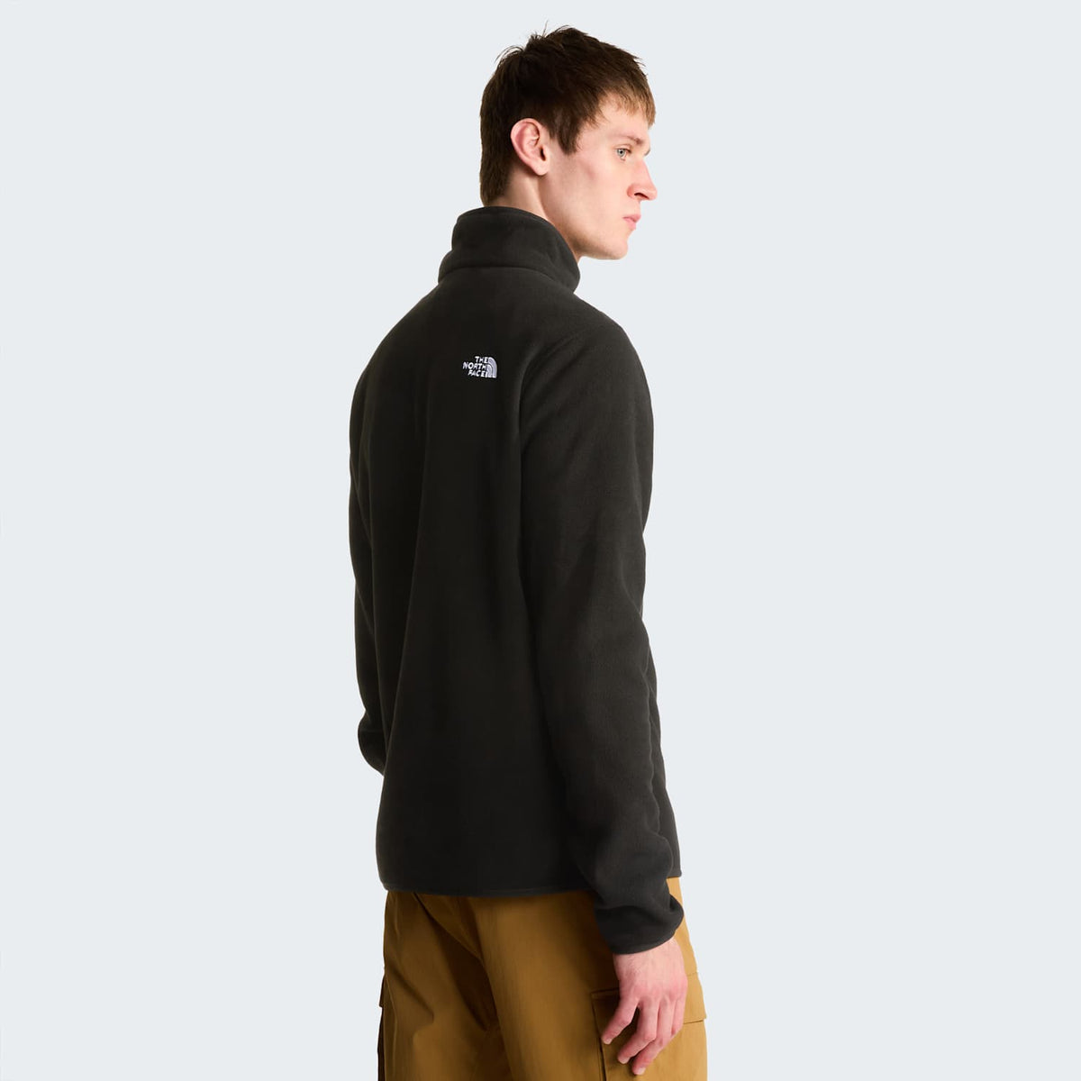 Pile con collo zip Glacier da uomo