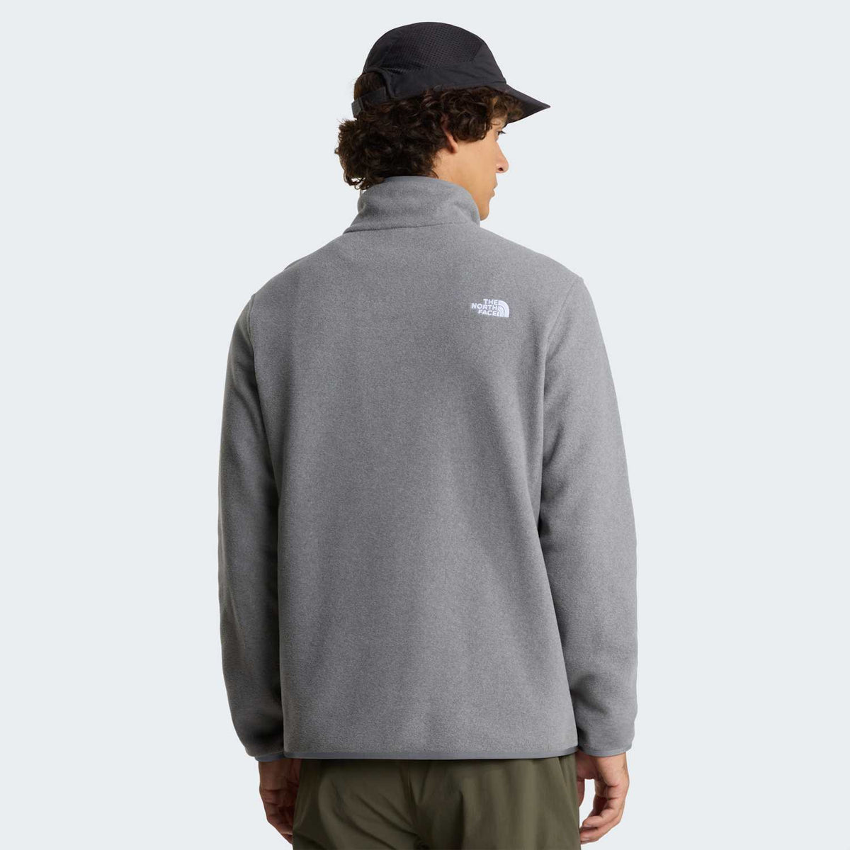Pile con collo zip Glacier da uomo