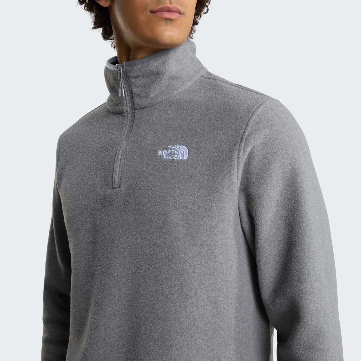 Pile con collo zip Glacier da uomo