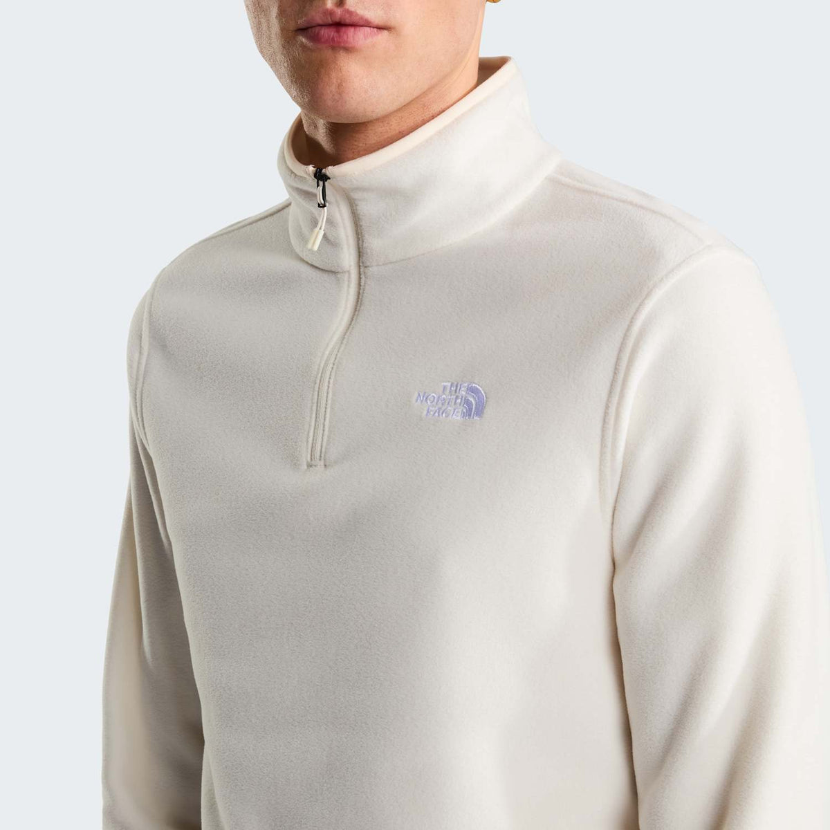 Pile con collo zip Glacier da uomo