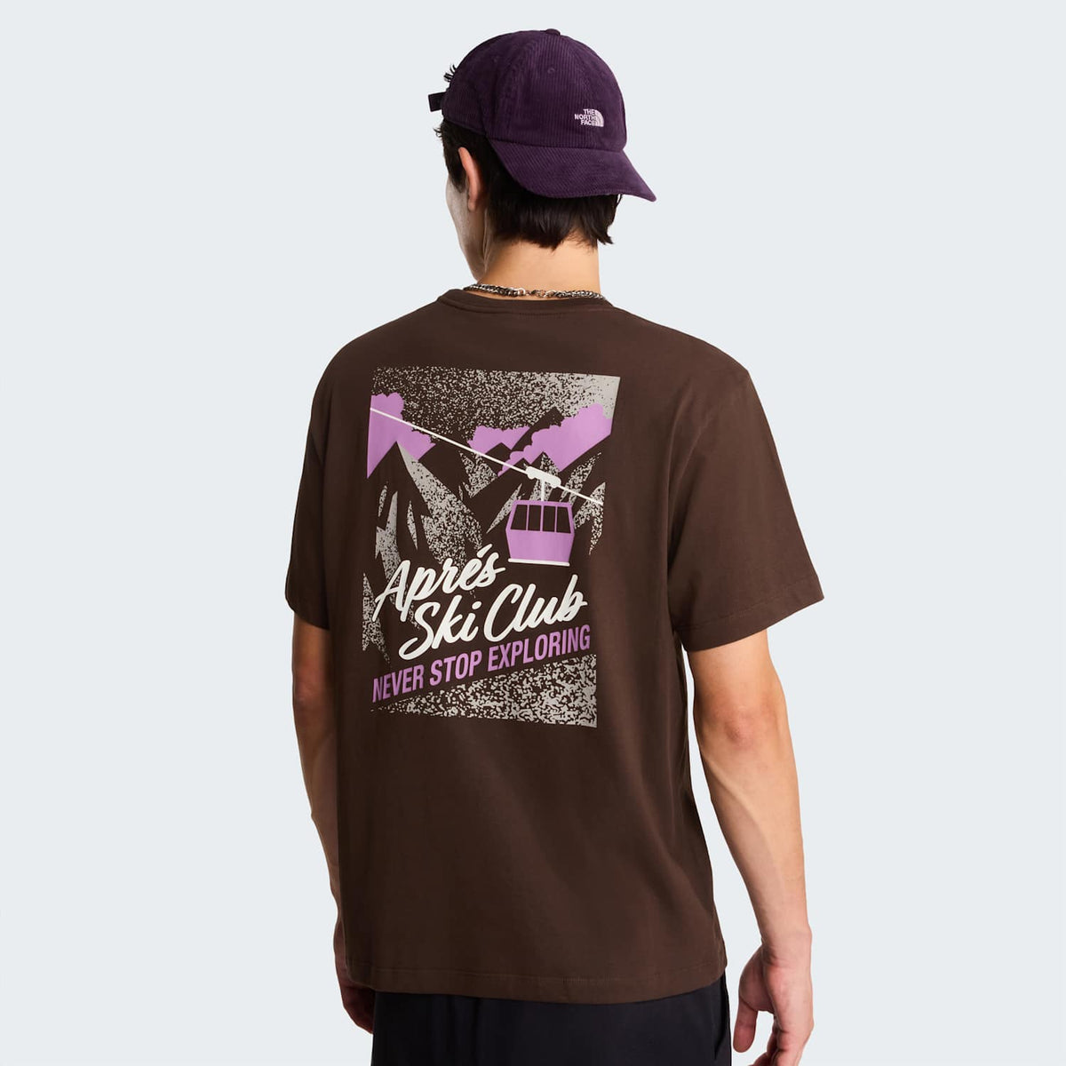 T-shirt casual Wish For Snow da Uomo