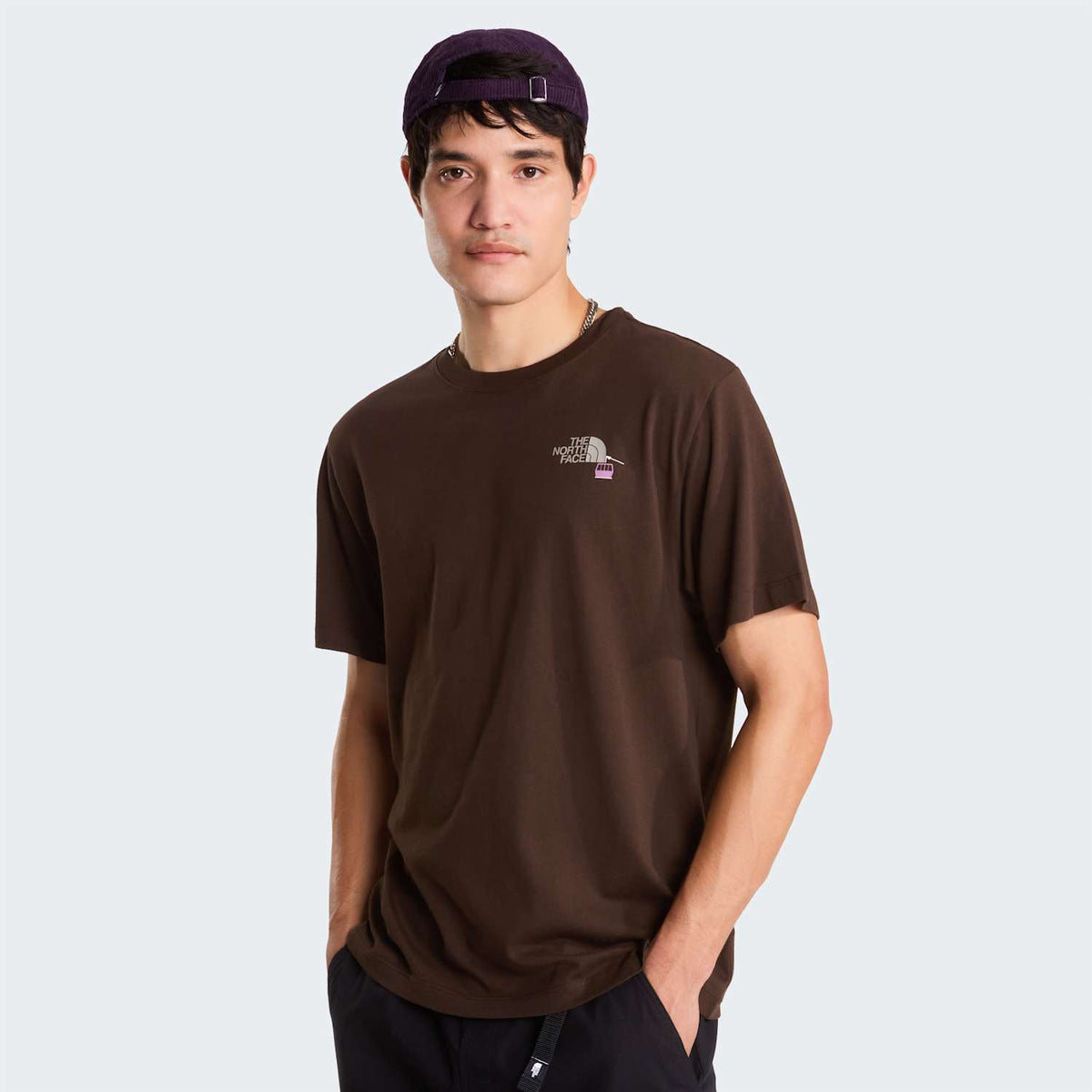 T-shirt casual Wish For Snow da Uomo