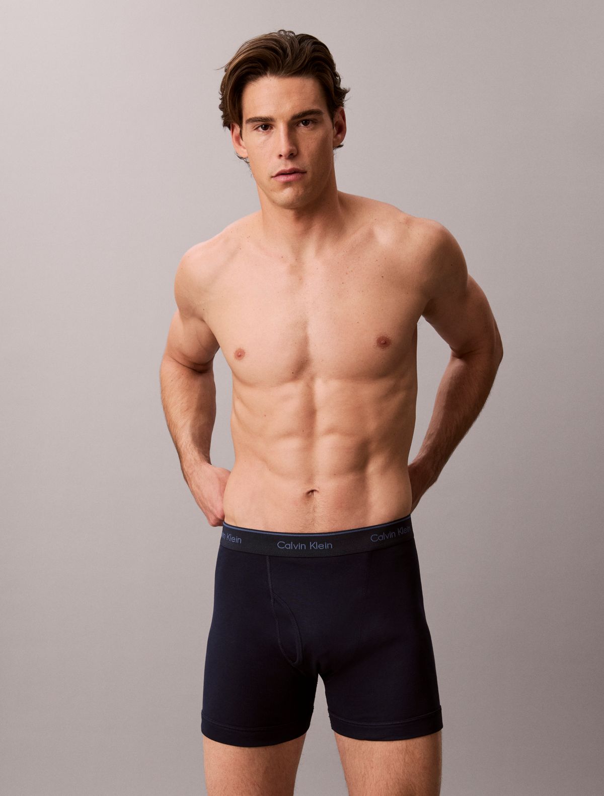 Confezione da 5 boxer aderenti Cotton Classics