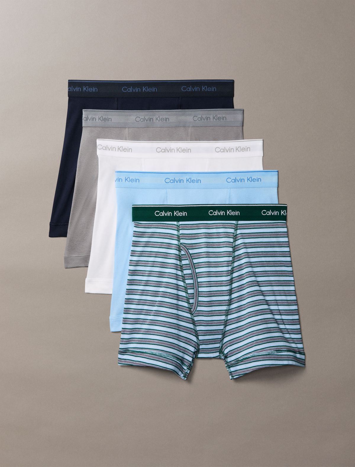 Confezione da 5 boxer aderenti Cotton Classics