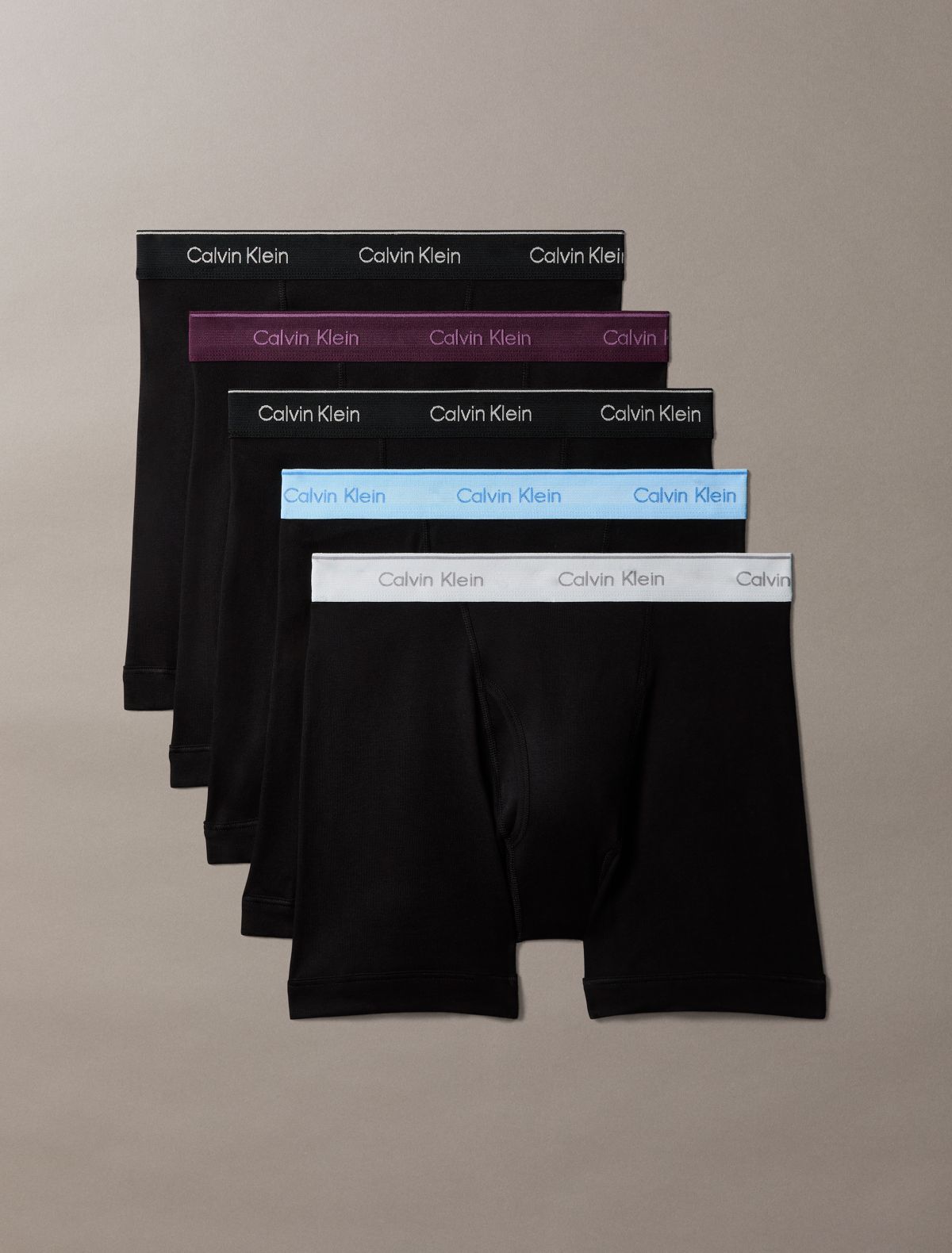 Confezione da 5 boxer aderenti Cotton Classics