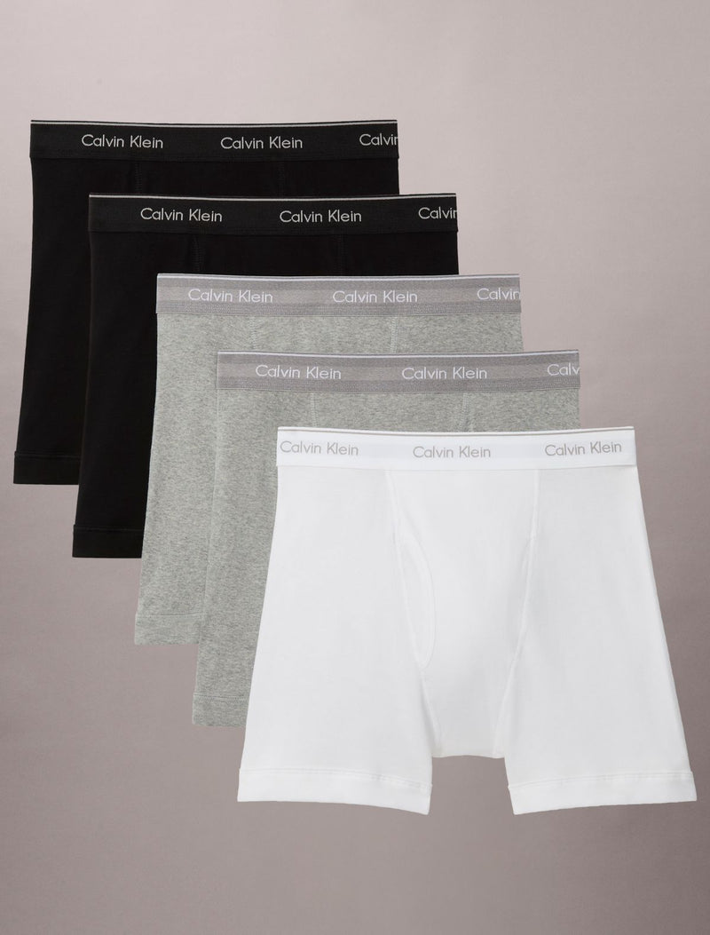 Confezione da 5 boxer aderenti Cotton Classics