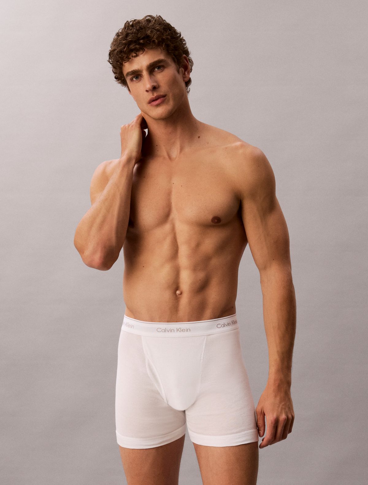 Confezione da 5 boxer aderenti Cotton Classics