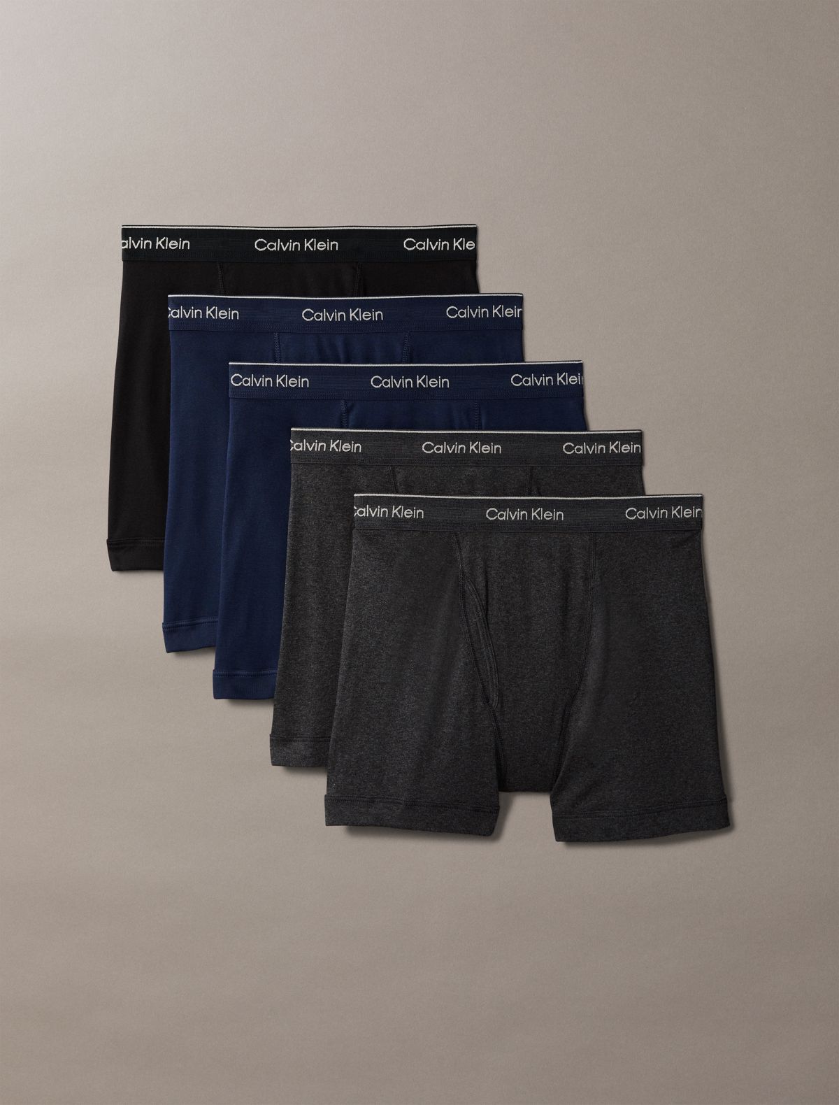 Confezione da 5 boxer aderenti Cotton Classics