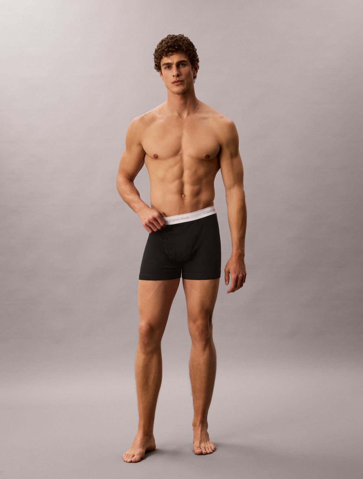 Confezione da 5 boxer aderenti Cotton Classics
