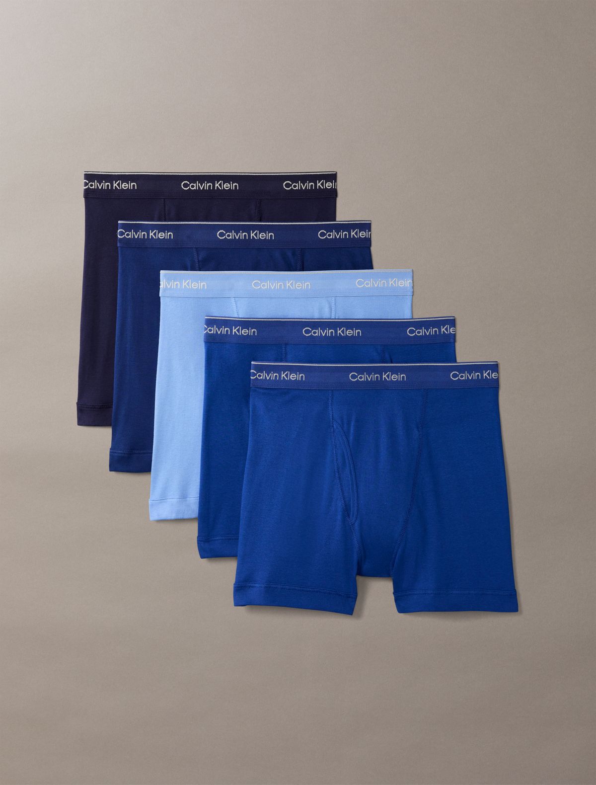Confezione da 5 boxer aderenti Cotton Classics