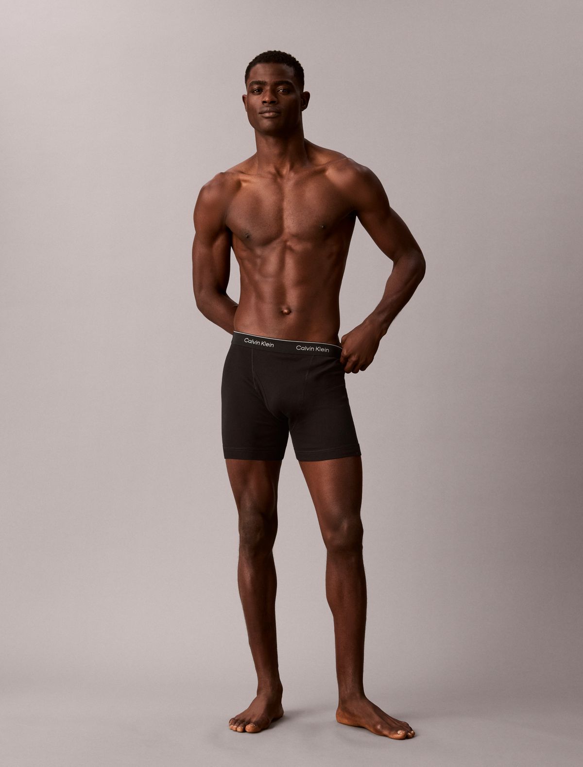 Confezione da 5 boxer aderenti Cotton Classics