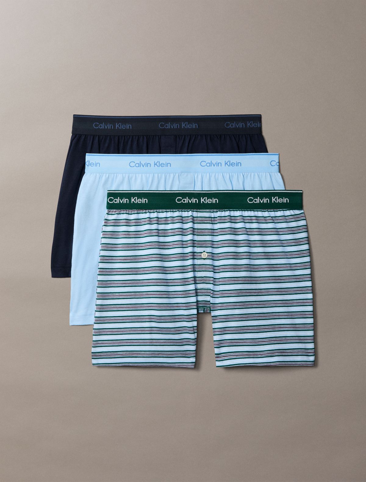 Confezione da 3 boxer in maglia Cotton Classics
