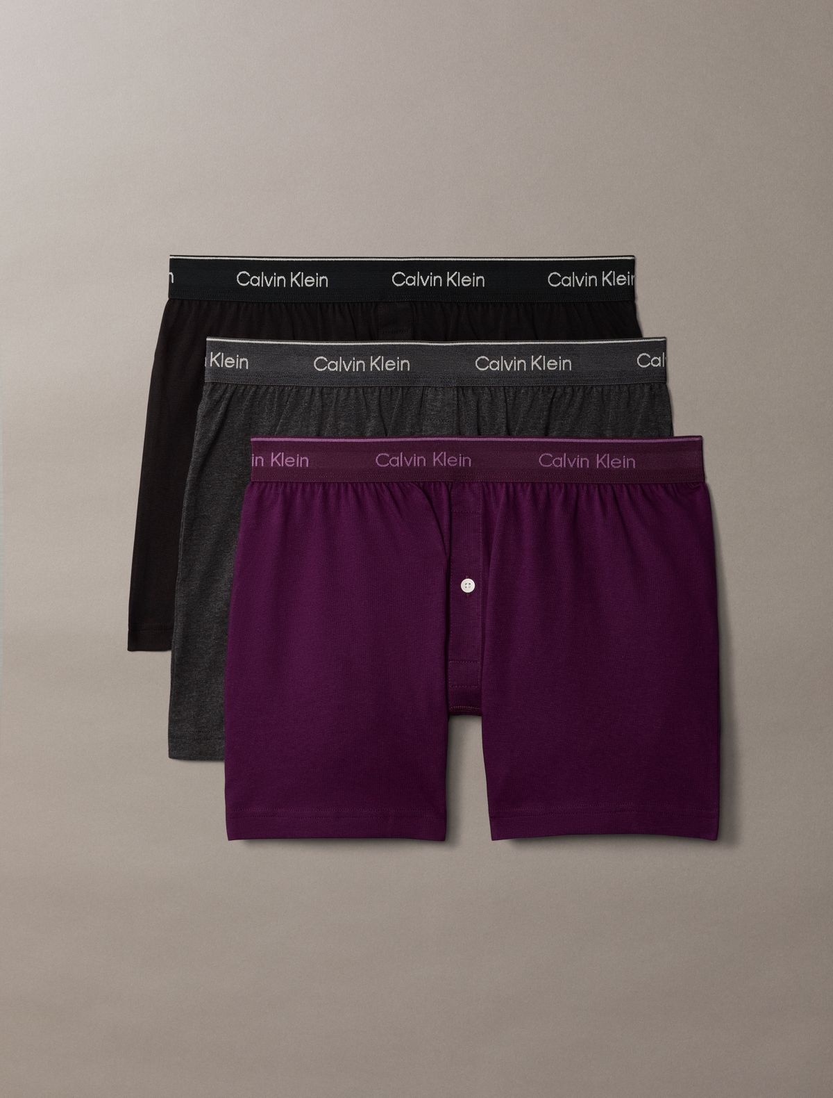Confezione da 3 boxer in maglia Cotton Classics