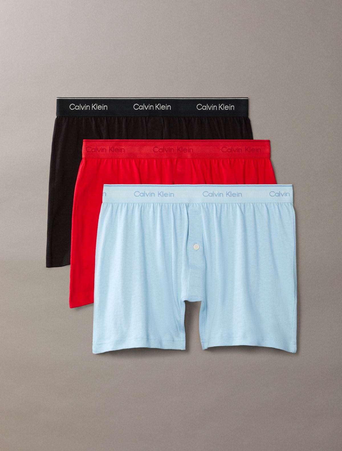 Confezione da 3 boxer in maglia Cotton Classics