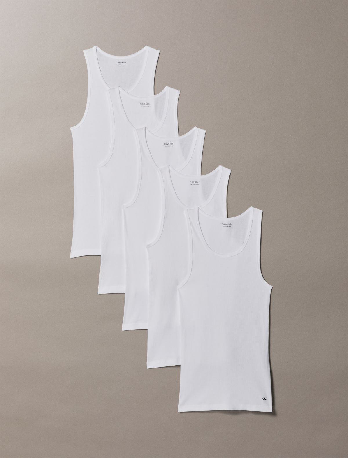 Confezione da 5 canotte Cotton Classics