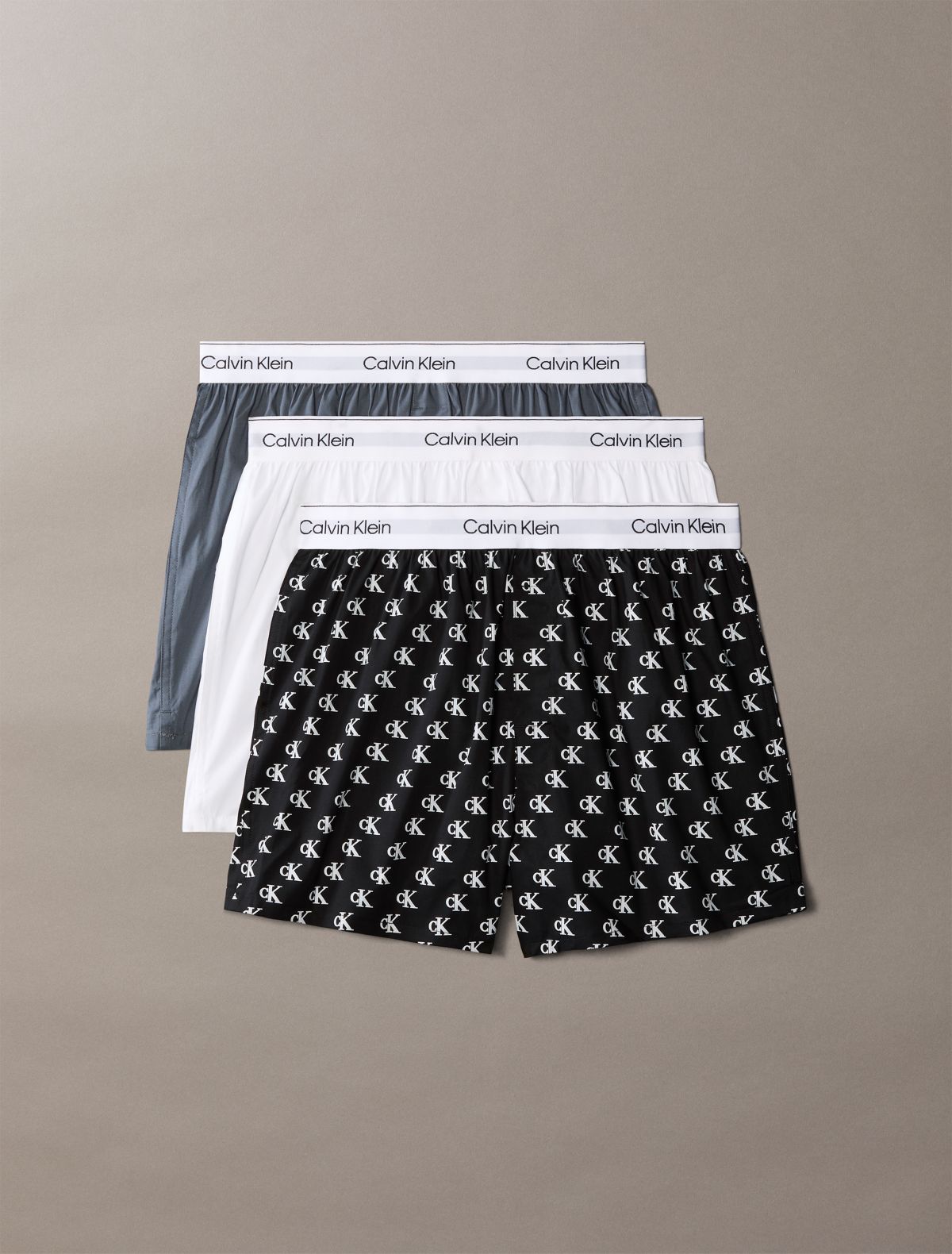 Confezione da 3 boxer slim Icon Cotton Stretch