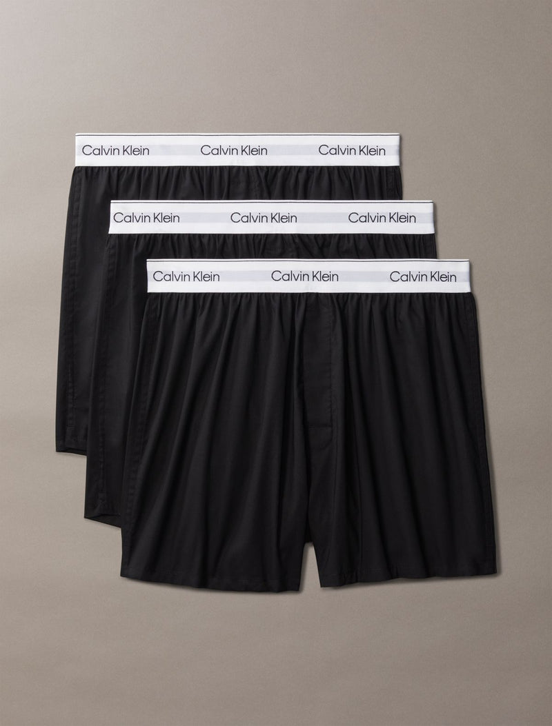 Confezione da 3 boxer slim Icon Cotton Stretch