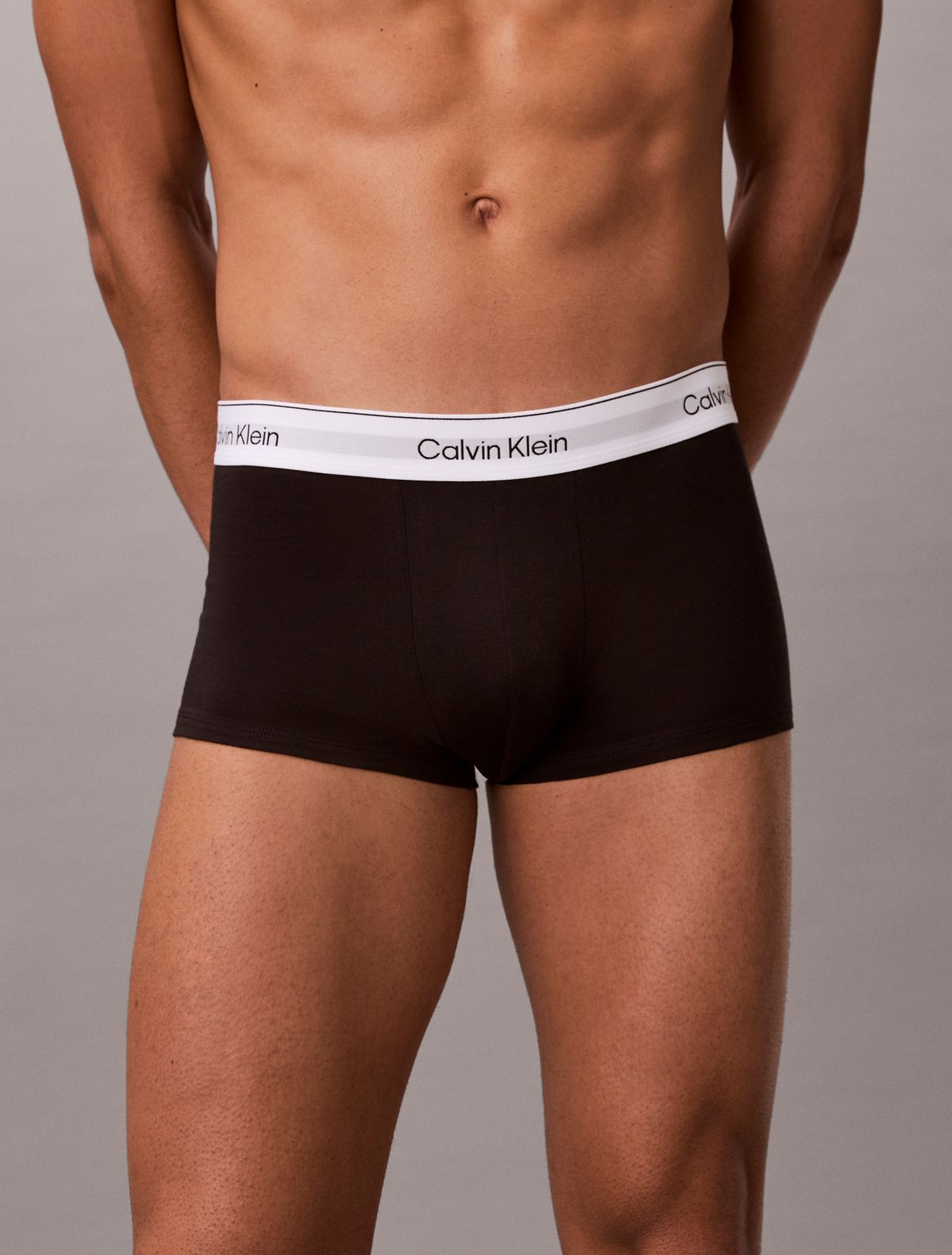 Confezione da 3 boxer corti a vita bassa Icon Cotton Stretch