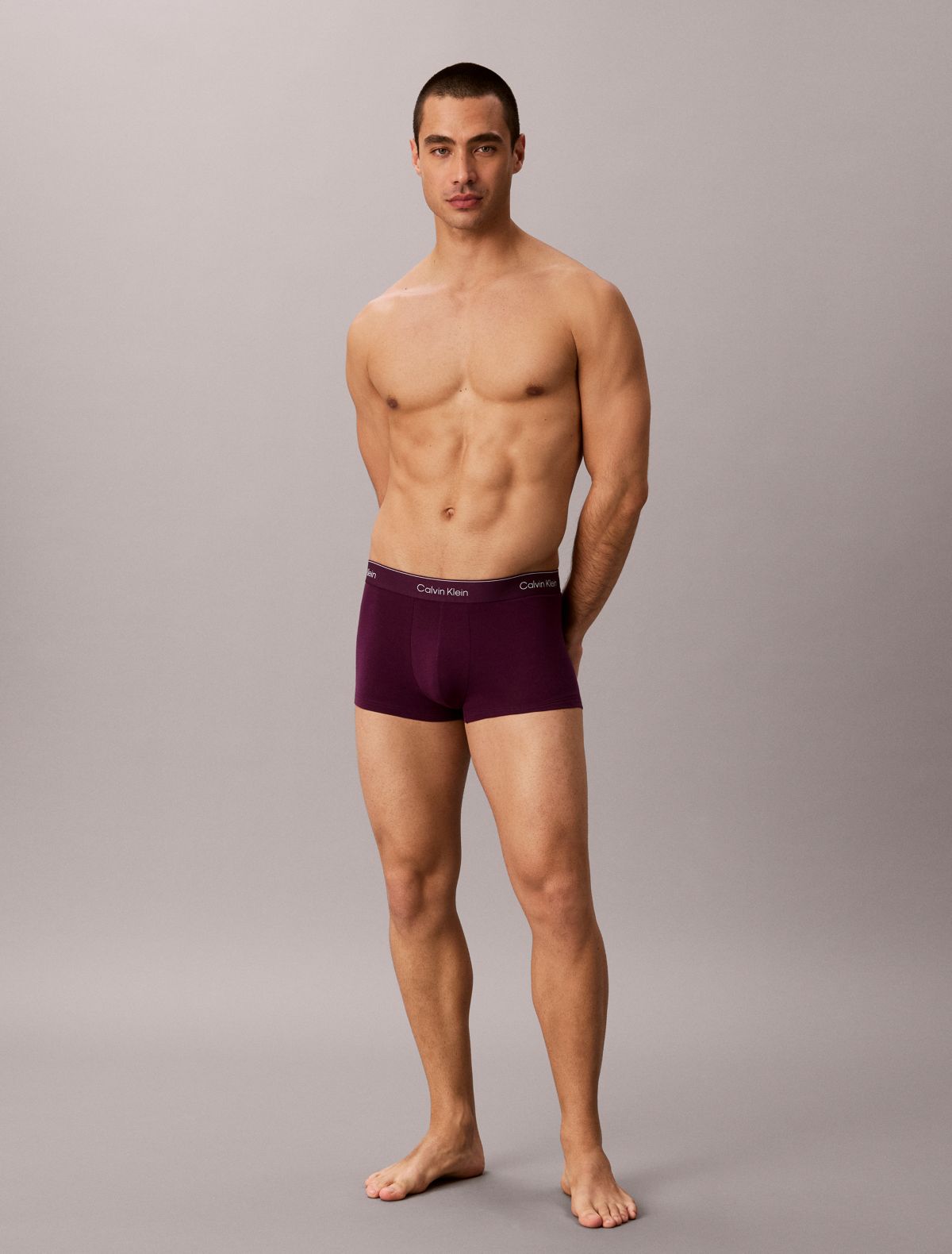 Confezione da 3 boxer corti a vita bassa Icon Cotton Stretch