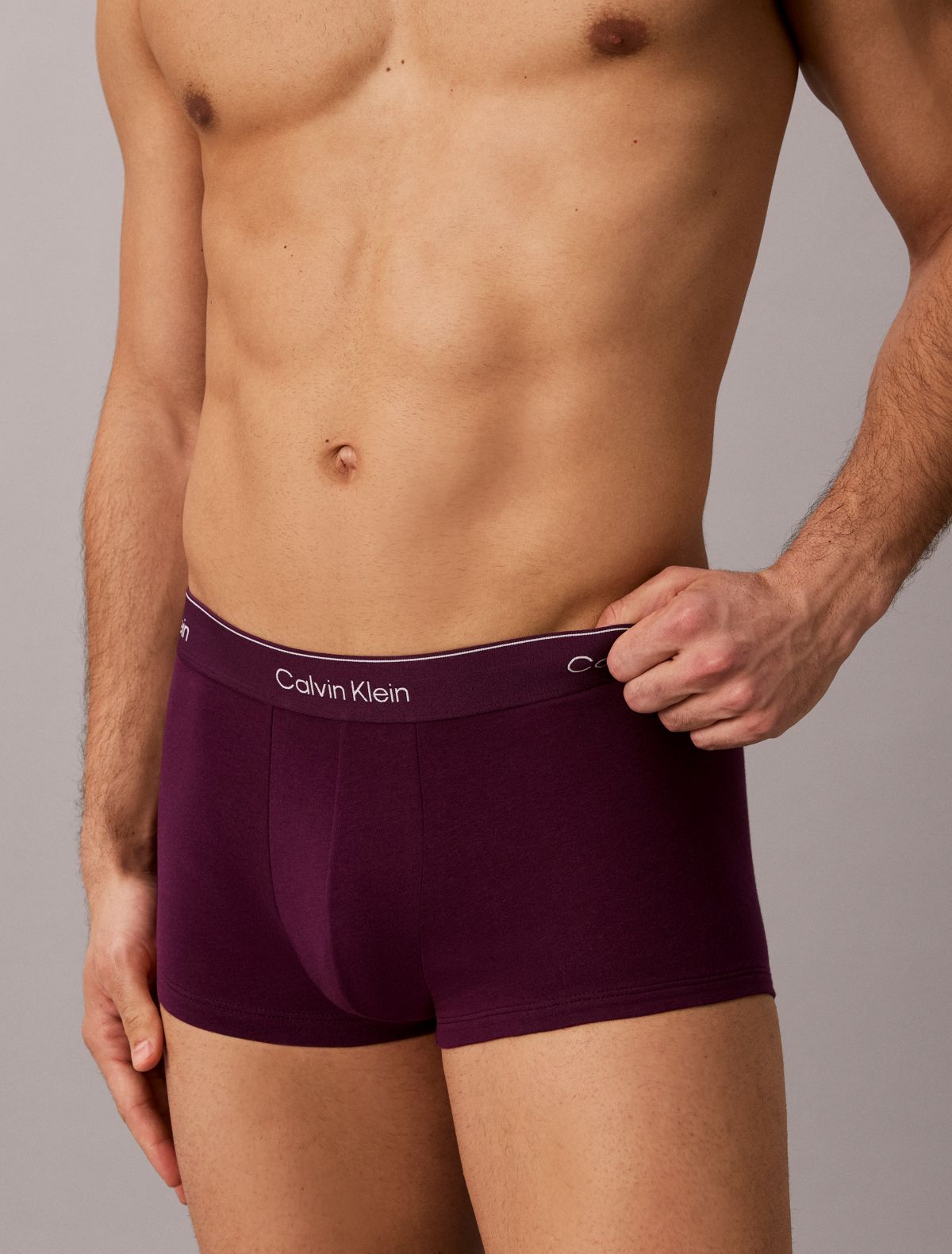 Confezione da 3 boxer corti a vita bassa Icon Cotton Stretch