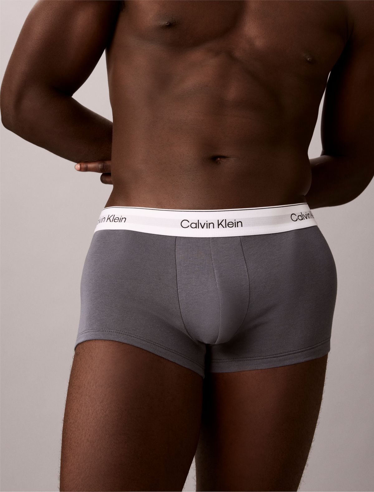 Confezione da 3 boxer corti a vita bassa Icon Cotton Stretch