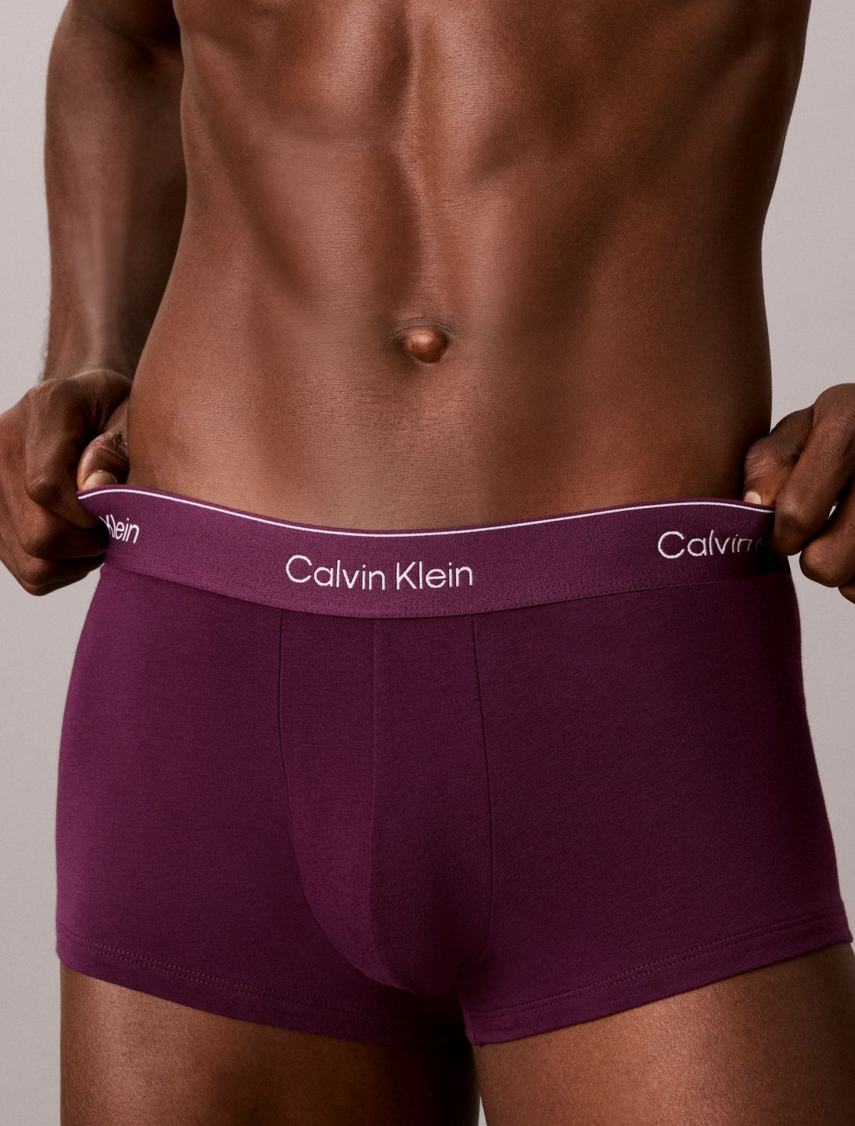 Confezione da 5 boxer corti a vita bassa Icon Cotton Stretch