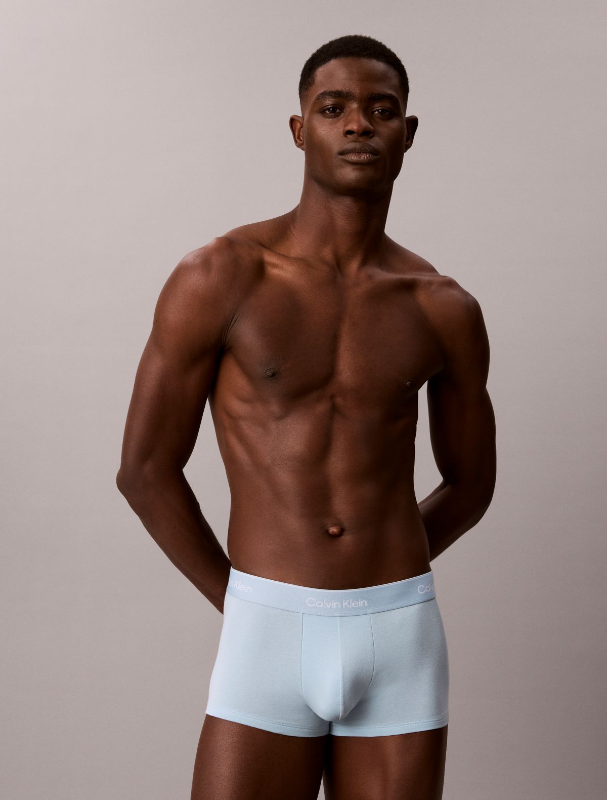 Confezione da 5 boxer corti a vita bassa Icon Cotton Stretch