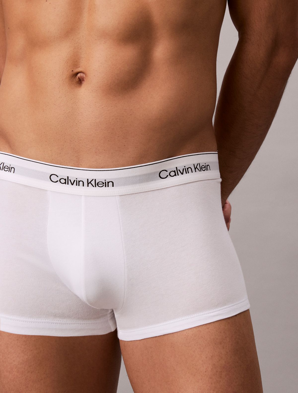 Confezione da 5 boxer corti a vita bassa Icon Cotton Stretch