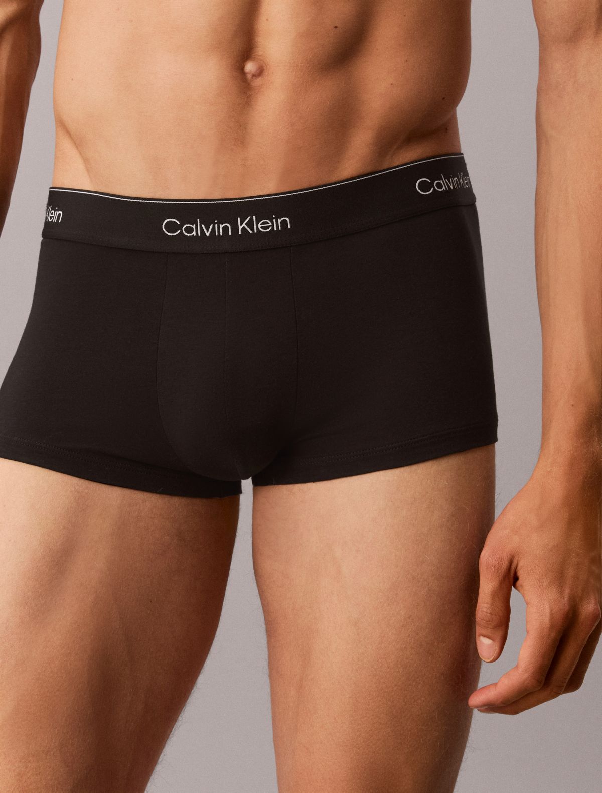 Confezione da 5 boxer corti a vita bassa Icon Cotton Stretch