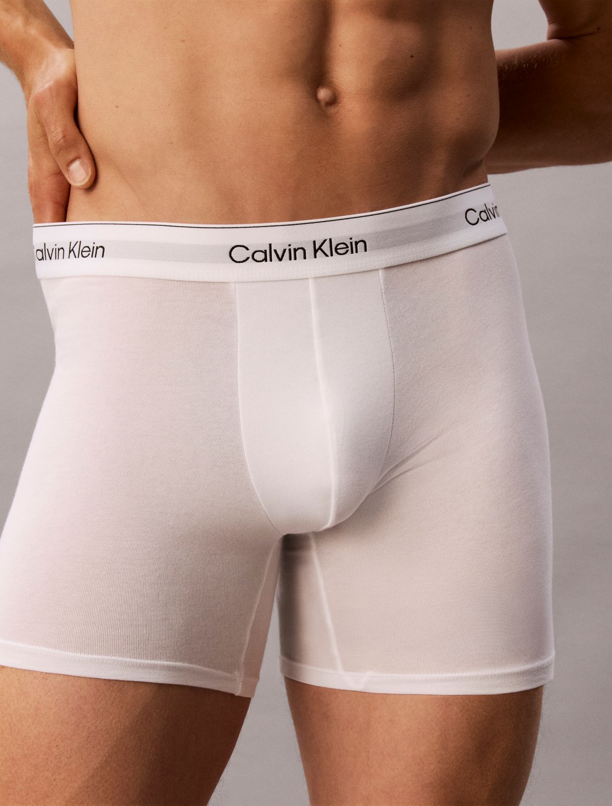 Confezione da 3 boxer aderenti Icon Cotton Stretch