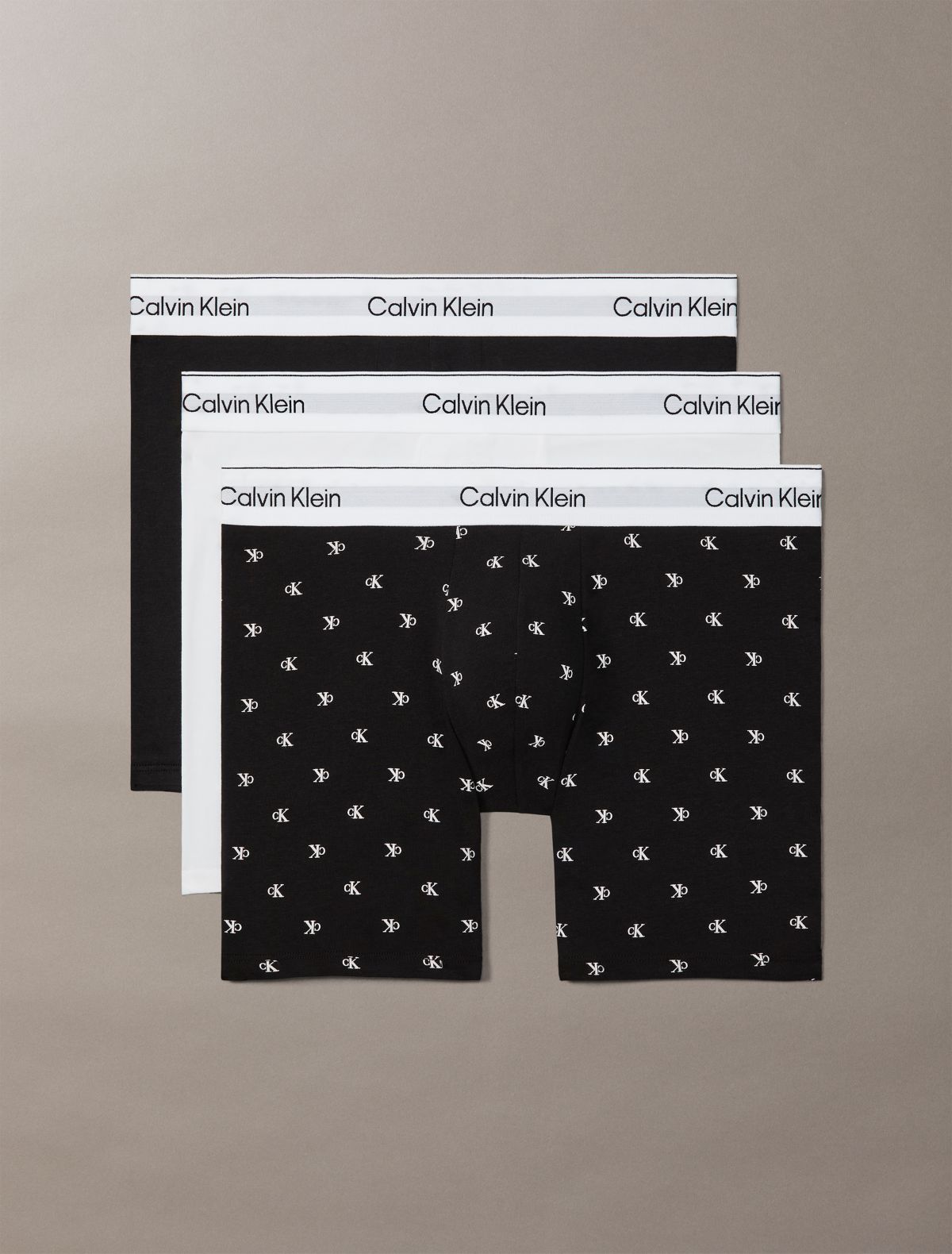 Confezione da 3 boxer aderenti Icon Cotton Stretch