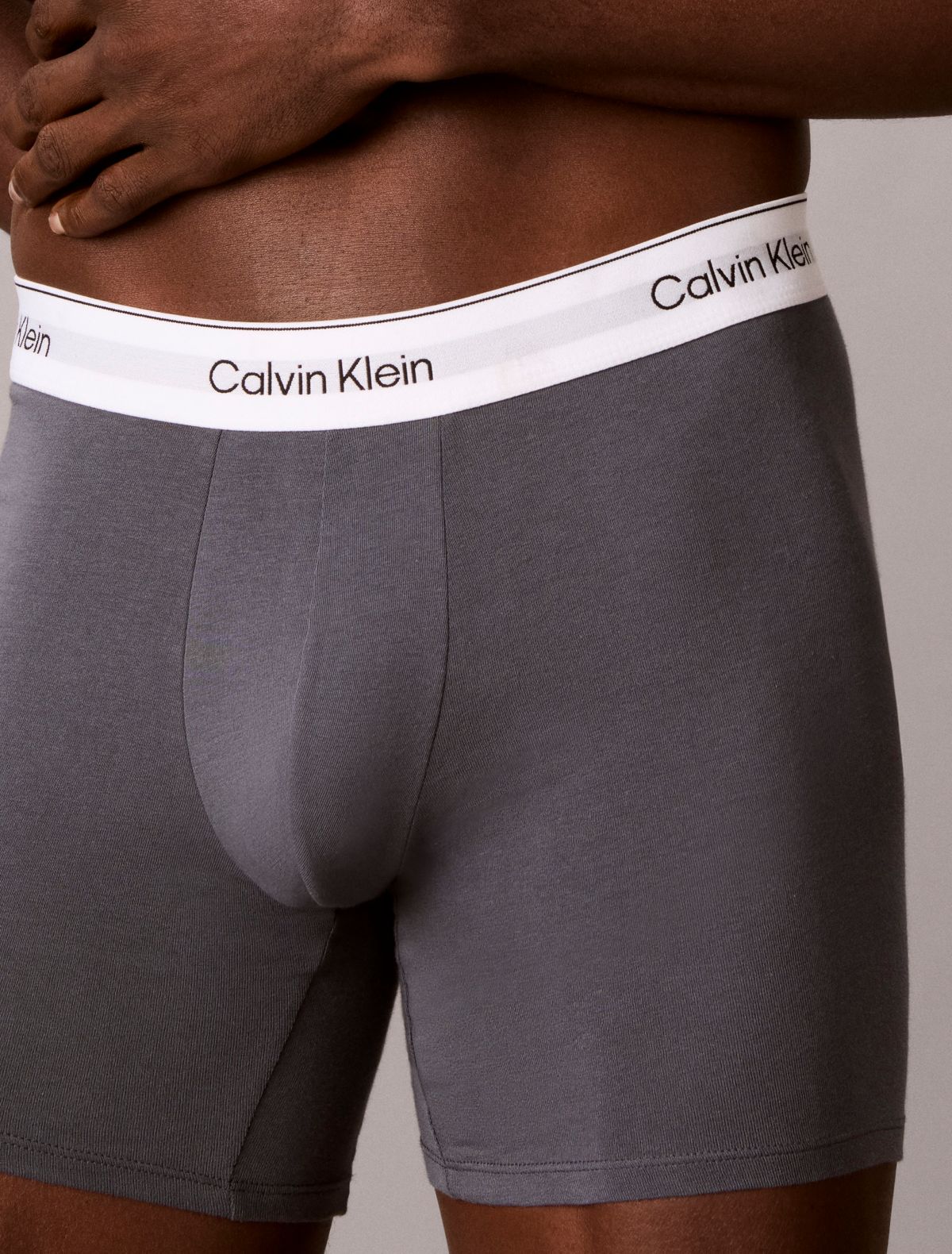 Confezione da 3 boxer aderenti Icon Cotton Stretch