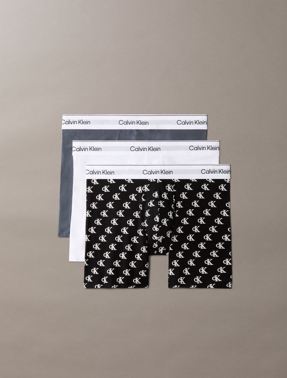 Confezione da 3 boxer aderenti Icon Cotton Stretch