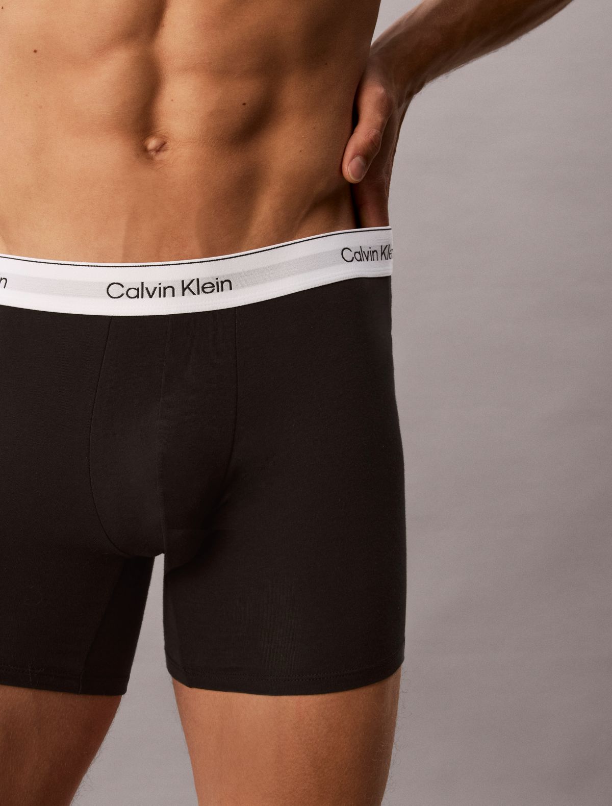 Confezione da 3 boxer aderenti Icon Cotton Stretch