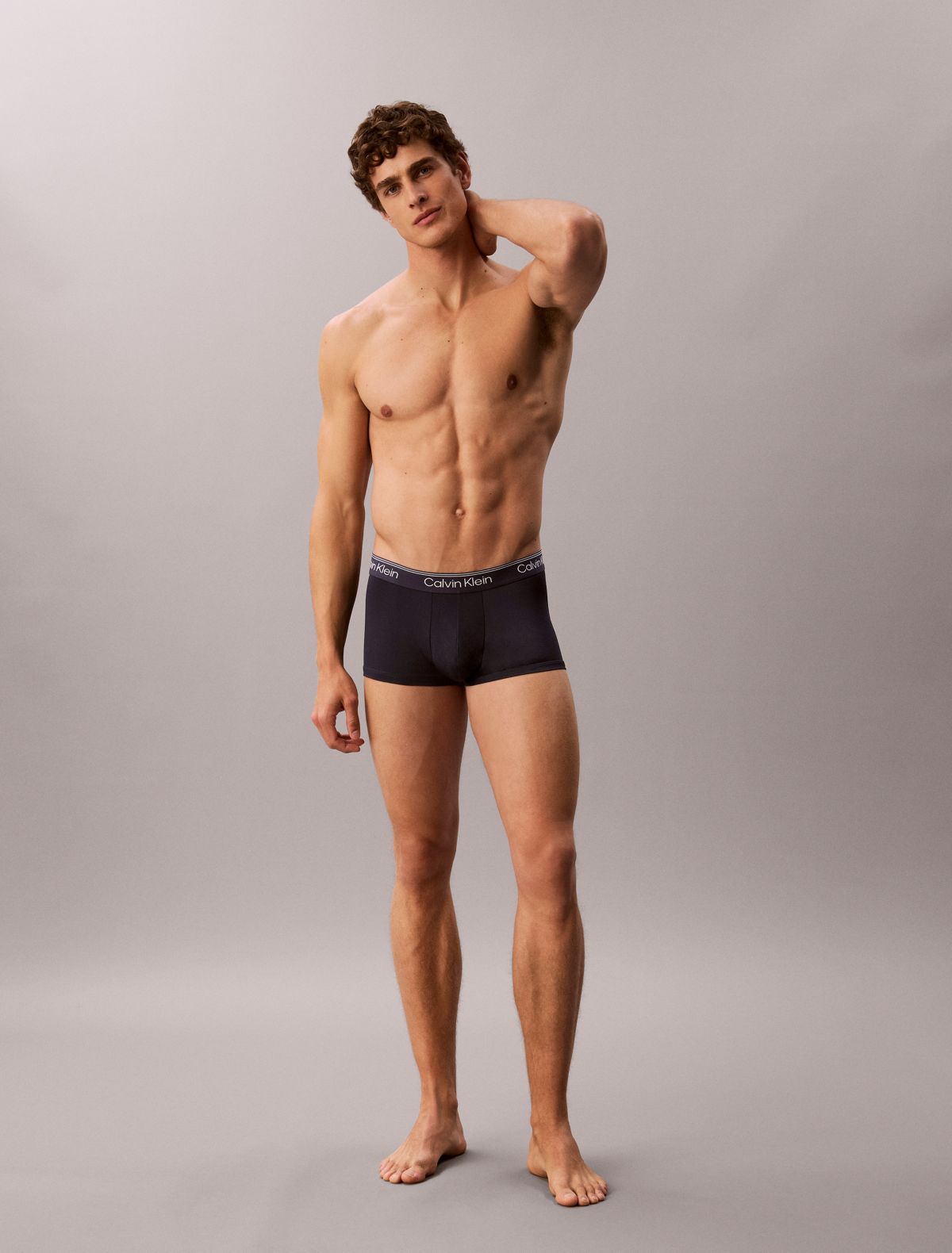 Confezione da 3 boxer corti a vita bassa Microfiber Stretch