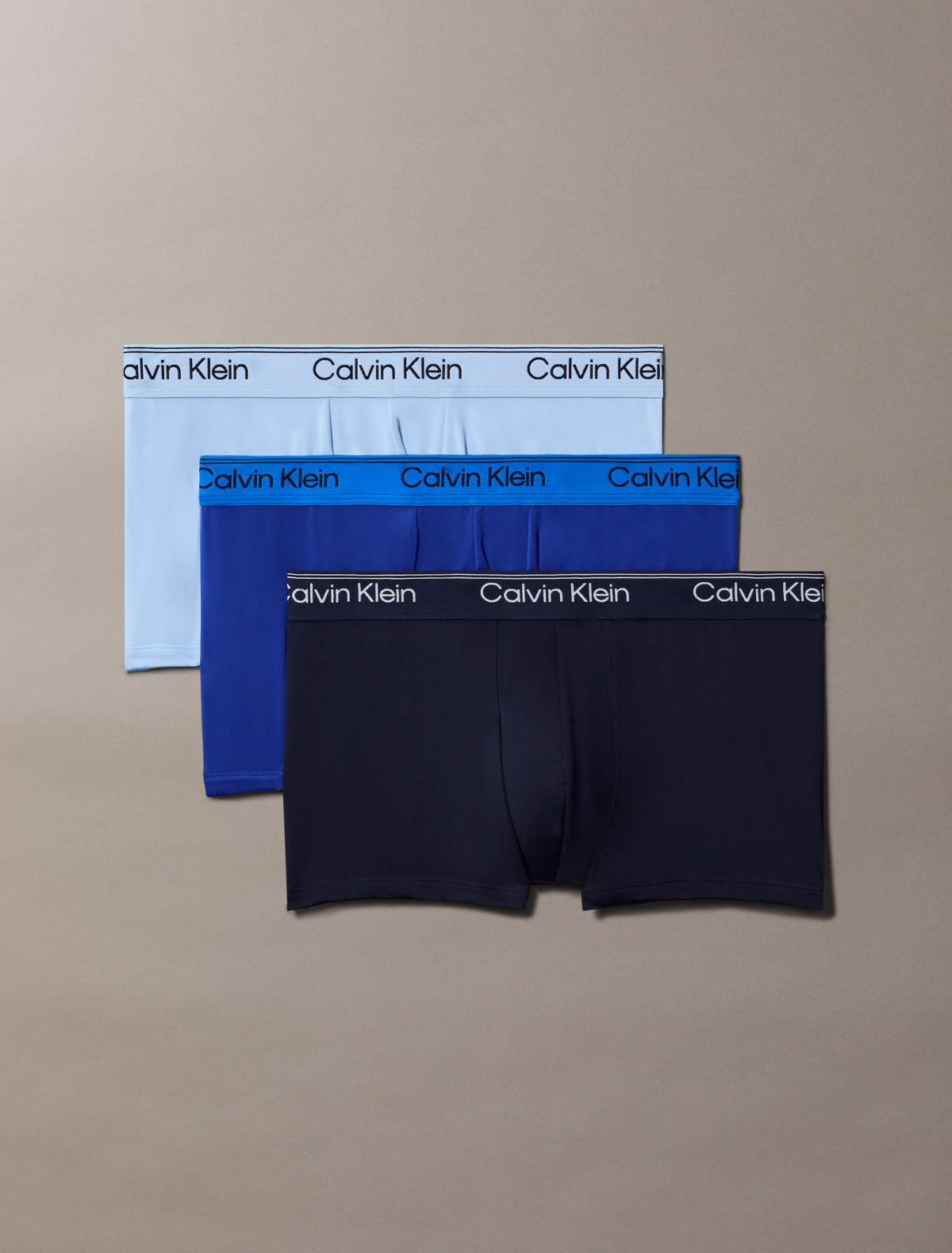 Confezione da 3 boxer corti a vita bassa Microfiber Stretch