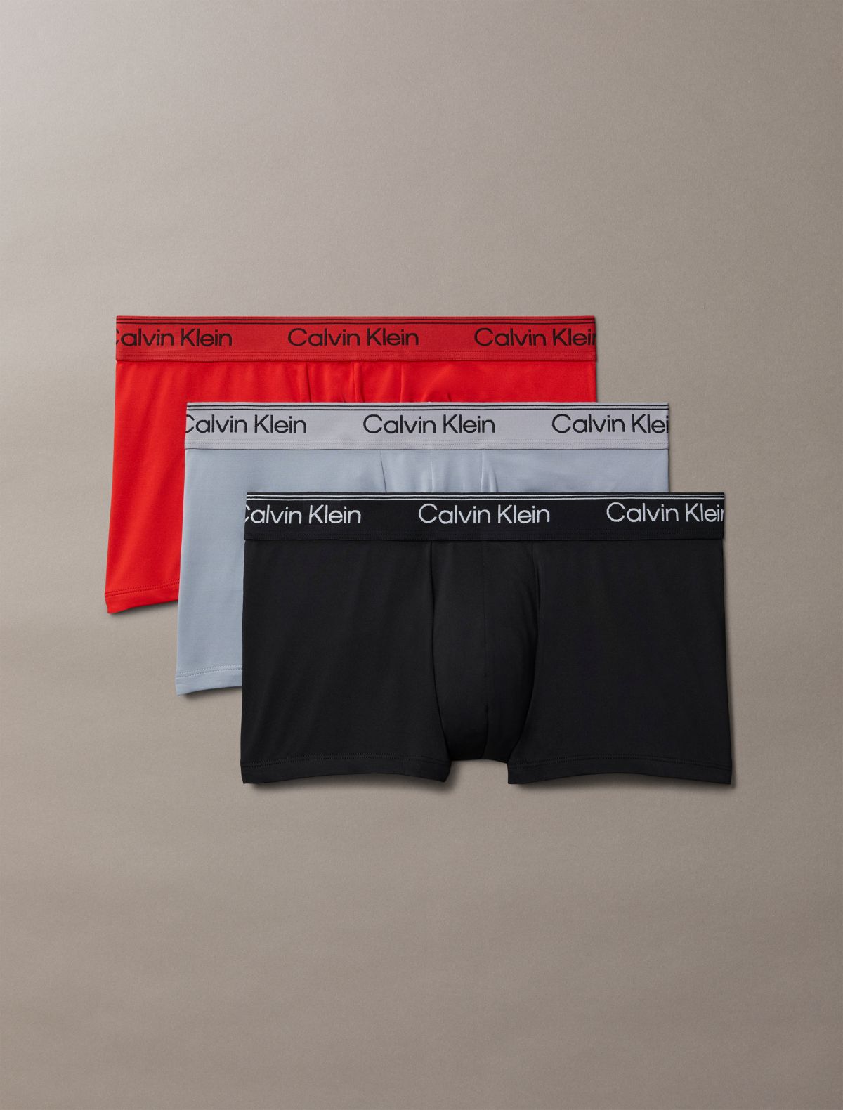 Confezione da 3 boxer corti a vita bassa Microfiber Stretch