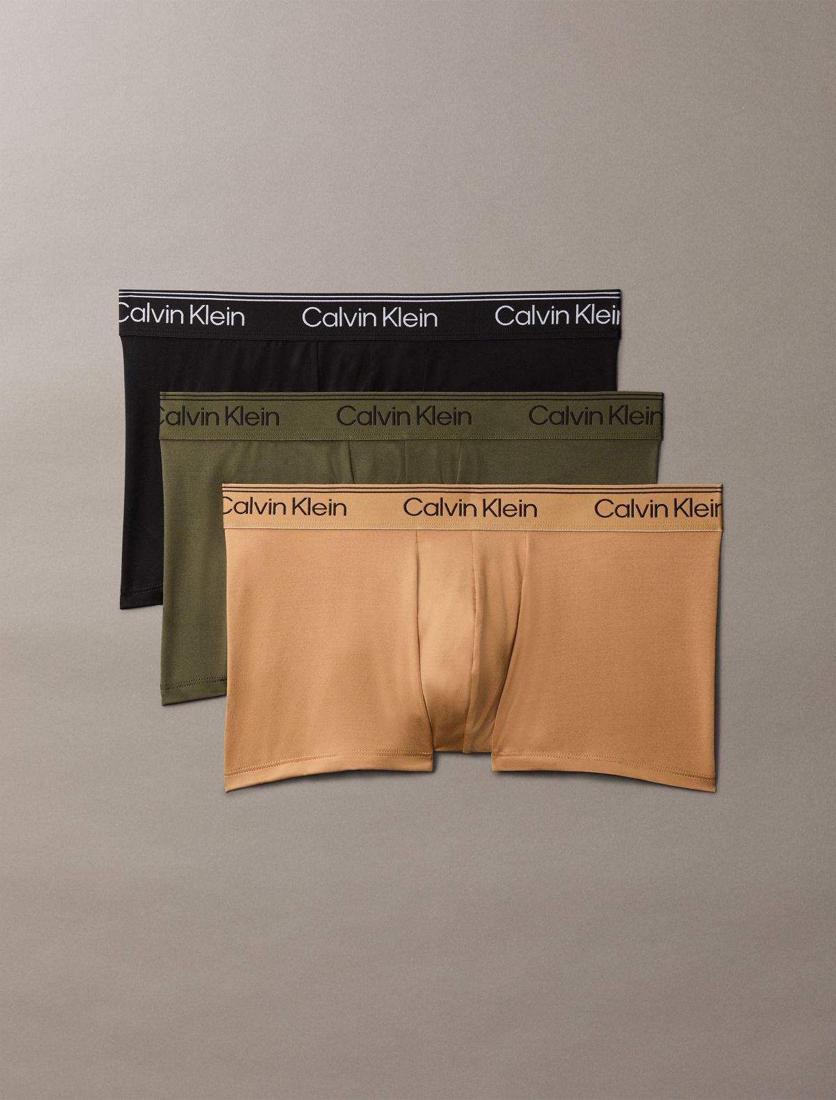 Confezione da 3 boxer corti a vita bassa Microfiber Stretch