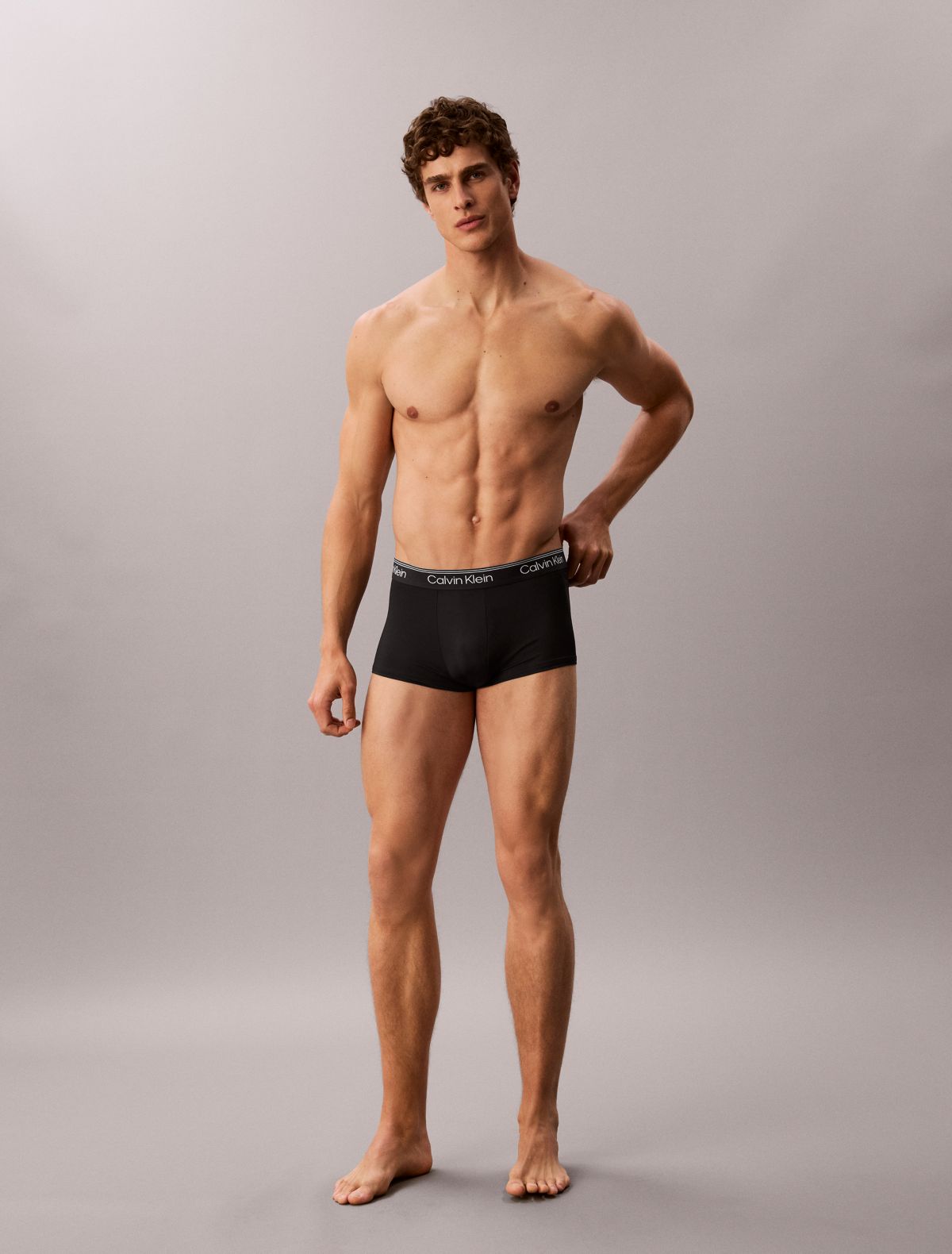 Confezione da 3 boxer corti a vita bassa Microfiber Stretch