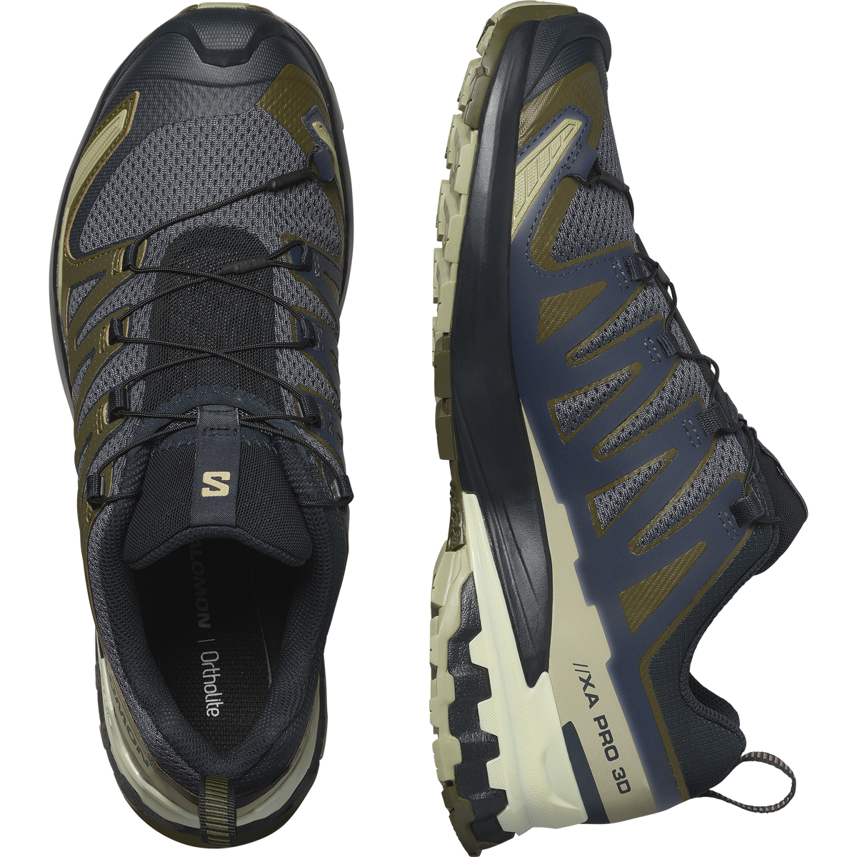 Salomon XA PRO 3D V9 Uomo - India Ink / Olive Night / Aloe Wash