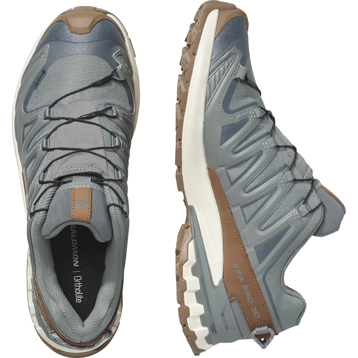 Salomon XA PRO 3D V9 GORE-TEX LIFELONG Uomo - Sedona Sage / Coyote Brown / Vanilla Ice