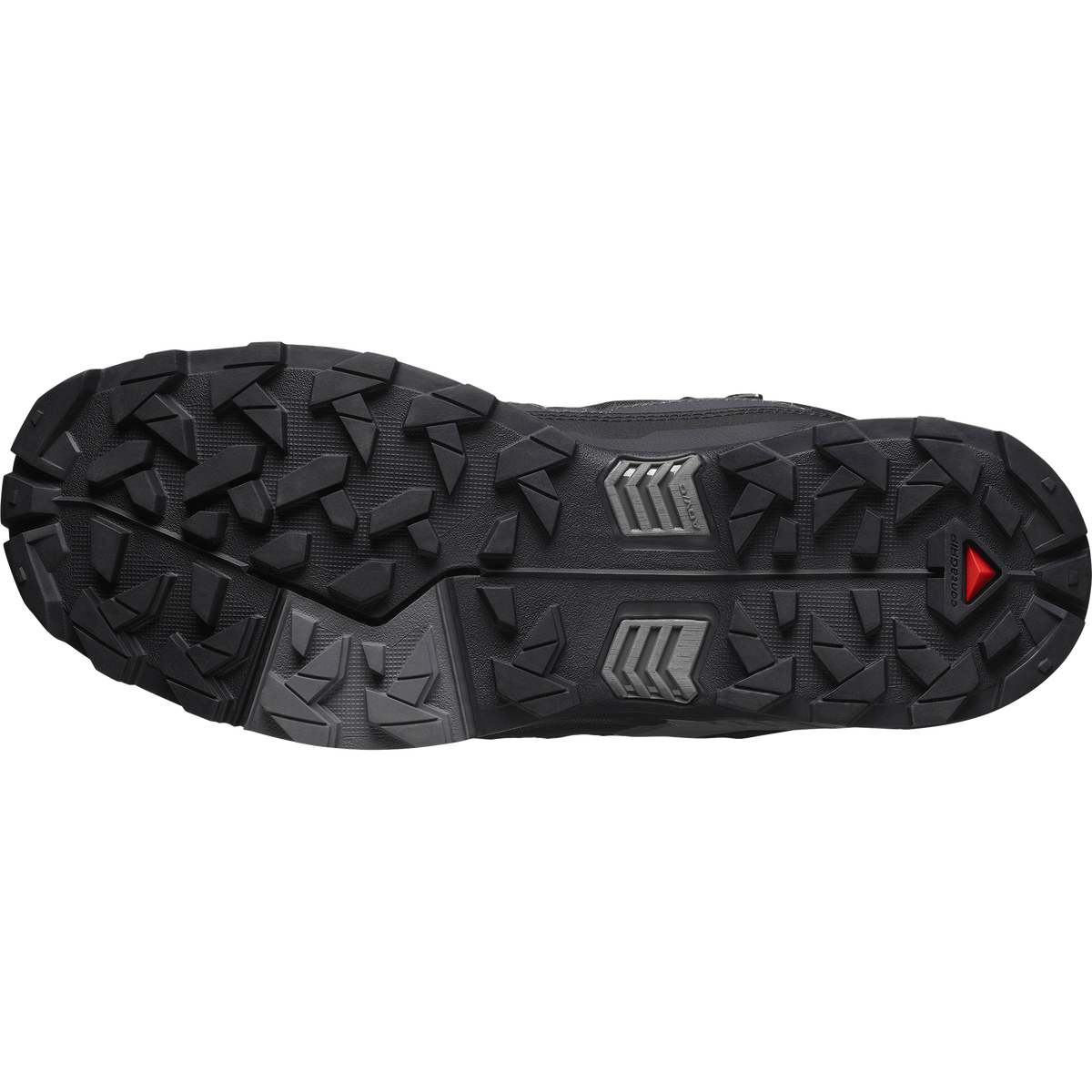 Salomon X ULTRA 5 MID WIDE GORE-TEX Uomo - Black / Asphalt / Castlerock