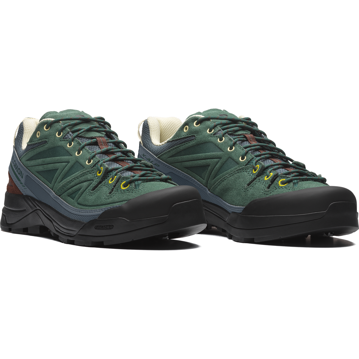 Salomon X-ALP LEATHER Unisex - Bistro Green / Stormy Weather / Black